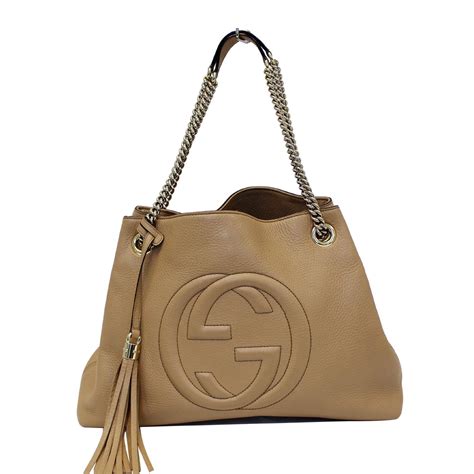 gucci soho leather chain shoulder bag replica